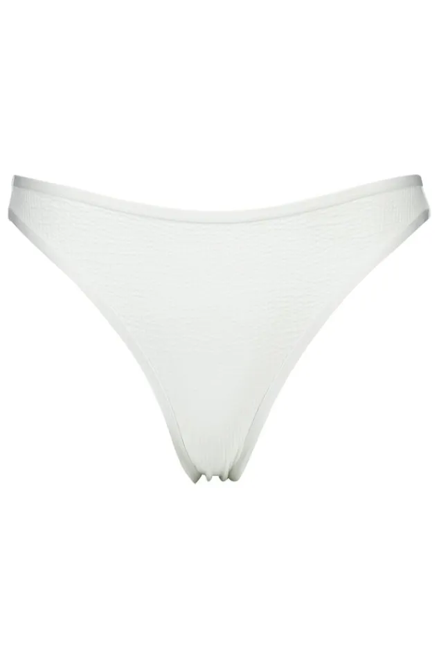 Bikini's & Badpakken<America Today Ariana hoog uitgesneden bikinibroekje Victorianblue|Grass|White