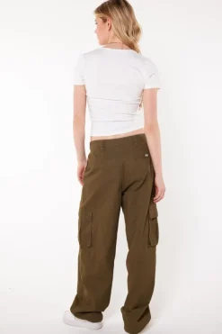 T-shirts & Tops<America Today Basic T-shirt Elly Terra|Offwhite|Black