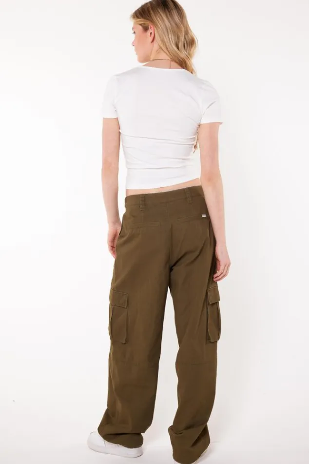 T-shirts & Tops<America Today Basic T-shirt Elly Terra|Offwhite|Black