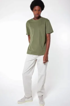 T-shirts & Polo's<America Today Basic T-shirt Eric Black/white|White/blue|Offwhite|White/green