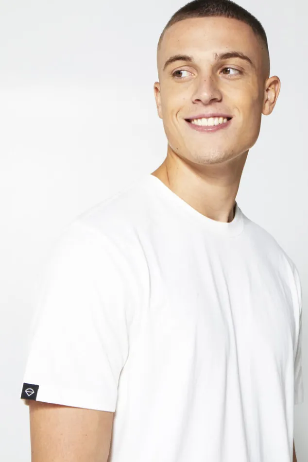 T-shirts & Polo's<America Today Basic T-shirt Eric Black/white|White/blue|Offwhite|White/green