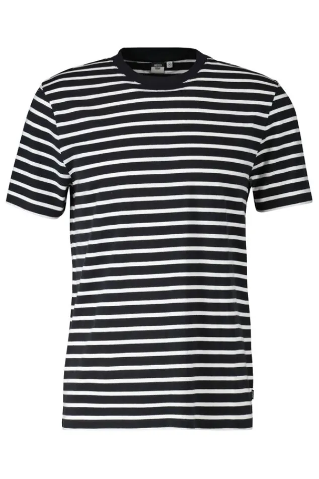T-shirts & Polo's<America Today Basic T-shirt Eric Black/white|White/blue|Offwhite|White/green