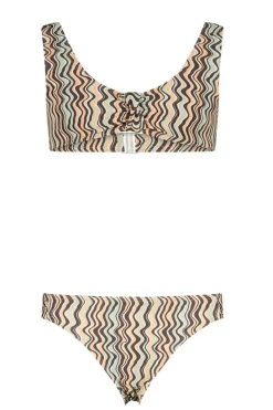 Bikini's & Badpakken<America Today Bikini Liza bikini JR Green/orange