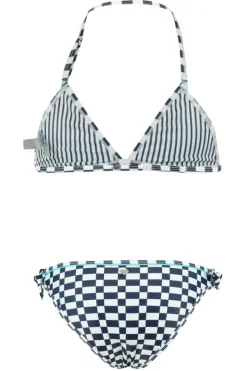 Bikini's & Badpakken<America Today Bikiniset all over print Check2|Navy