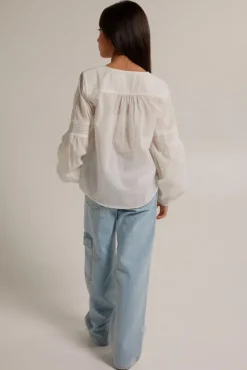Blouses<America Today Blouse Bailey JR Offwhite