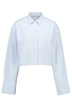 Blouses<America Today Blouse Britney Stripe|Babyblue|White