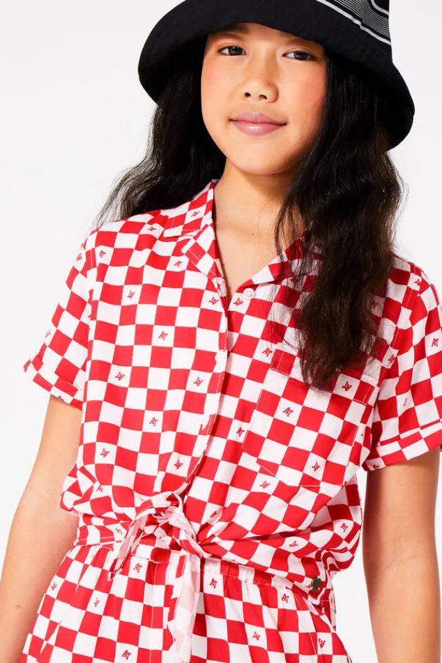 Blouses<America Today Blouse Brooke JR Red/pink
