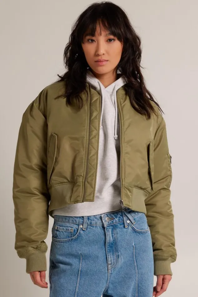 Varsity jackets|Jassen<America Today Bomberjack Jordyn Darkblue|Khaki|Army