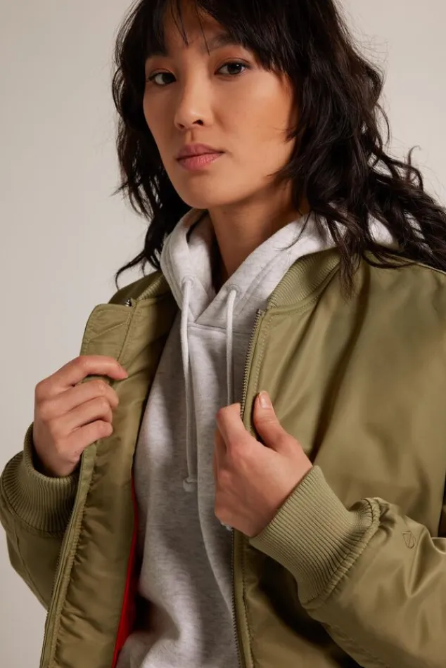 Varsity jackets|Jassen<America Today Bomberjack Jordyn Darkblue|Khaki|Army