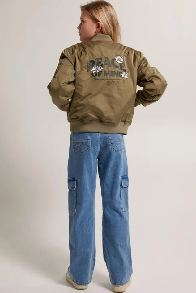 Jassen<America Today Bomberjack Jordyn JR Lightblue|Army|Pink