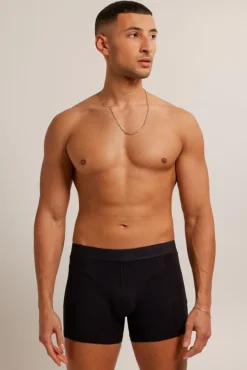 Ondergoed & Lounge<America Today Boxershort Alex Black|Navy