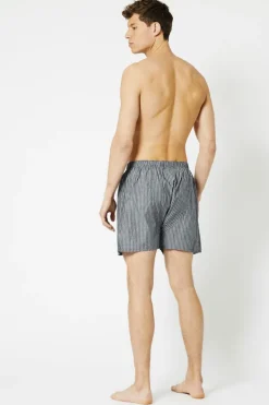 Ondergoed & Lounge<America Today Boxershort Thomas Blue/navy|Stripe|Navy/white|White/red