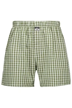 Ondergoed & Lounge<America Today Boxershort Thomas White/green|Olive