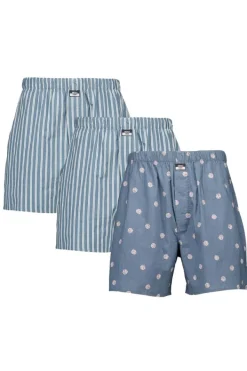 Ondergoed & Lounge<America Today Boxershort Thomas P 3P Sky