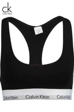 Calvin Klein|Accessoires<America Today Bralette Calvin Klein Modern cotton Black|Greymelange