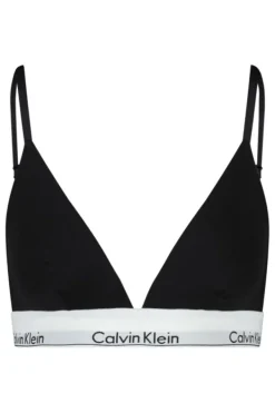 Ondergoed & Lounge|Calvin Klein<America Today Bralette Calvin Klein triangle Black|Greymelange
