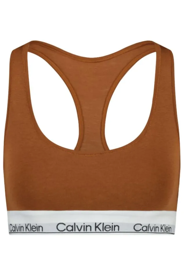 Calvin Klein|Ondergoed & Lounge<America Today Bralette Unlined CK Taupe