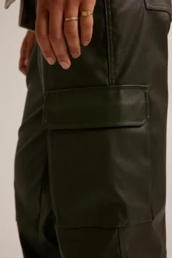 Broeken<America Today Broek Parker Black|Army