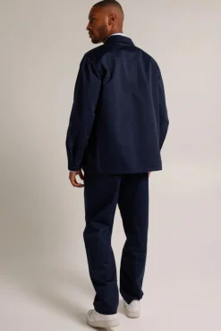 Broeken<America Today Broek Peter Sand|Darkblue