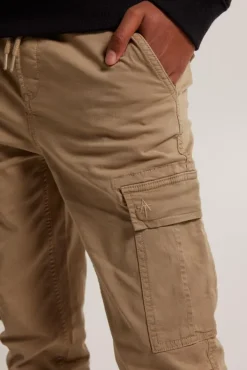 Broeken<America Today Broek Pharrell JR Black|Khaki|Softgreen