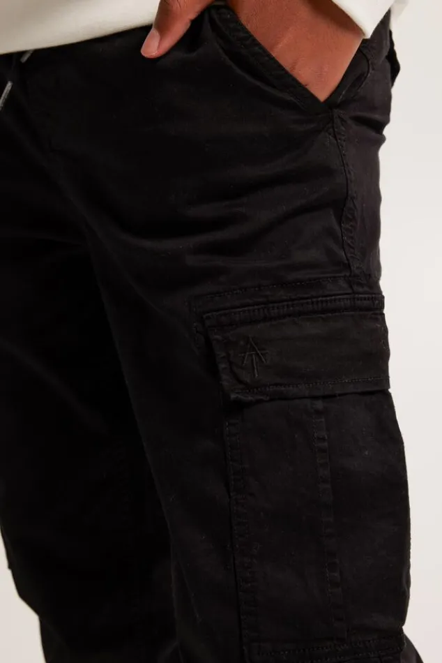 Broeken<America Today Broek Pharrell JR Black|Khaki|Softgreen