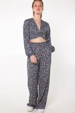 Broeken<America Today Broek Pixie Multicolour|Sage