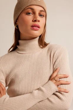 Truien & Vesten<America Today Coltrui Kimberly Black|Midgreymelange|Oatmeal