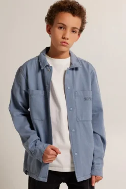 Overhemden<America Today Denim overhemd Horris Jr TrueBlue