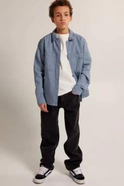 Overhemden<America Today Denim overhemd Horris Jr TrueBlue