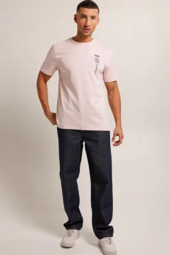 T-shirts & Polo's<America Today Emory Lightpink|Washedblack|Kit