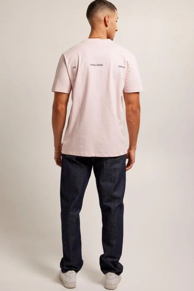T-shirts & Polo's<America Today Emory Lightpink|Washedblack|Kit