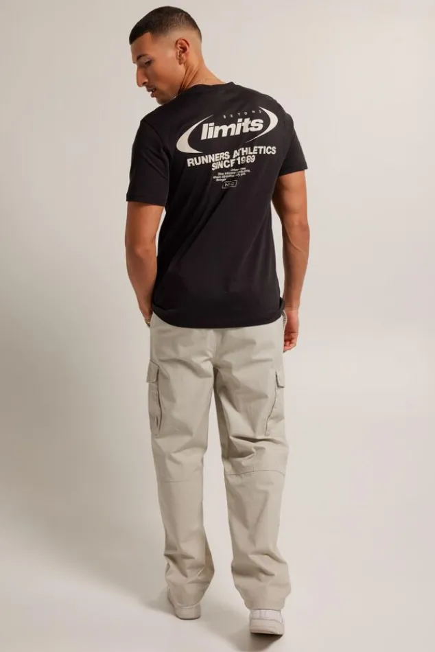 T-shirts & Polo's<America Today Emory Lightpink|Washedblack|Kit