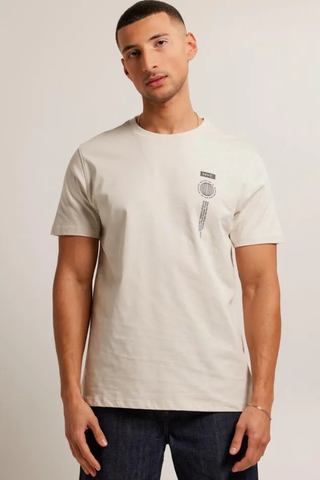 T-shirts & Polo's<America Today Emory Lightpink|Washedblack|Kit