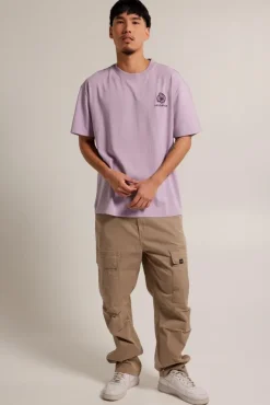 T-shirts & Polo's<America Today Enzo Black|Lilac|Offwhite
