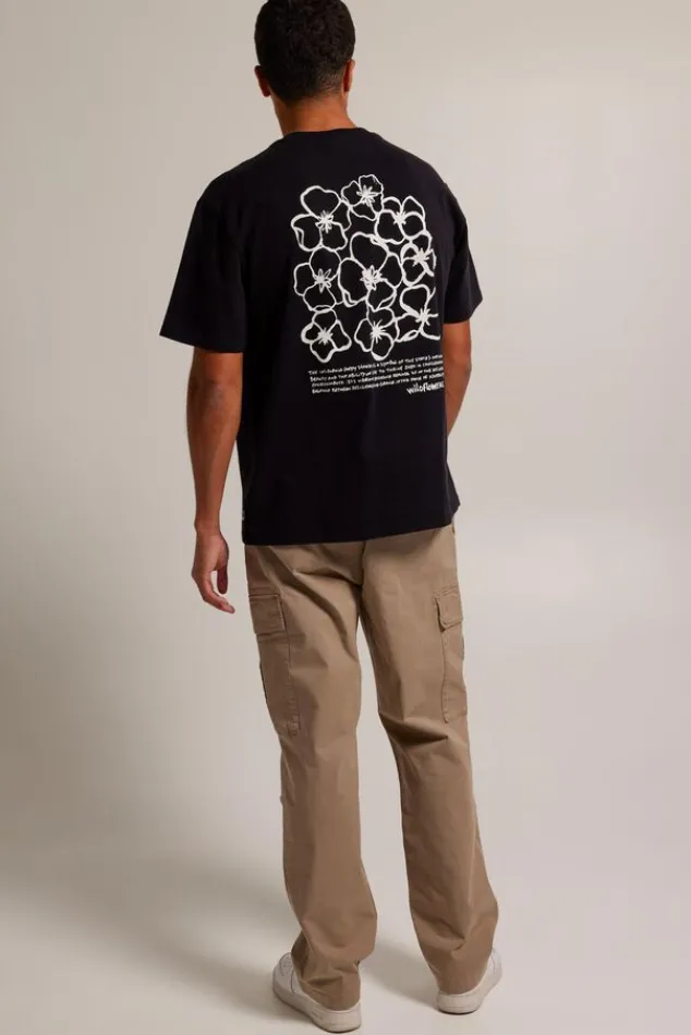 T-shirts & Polo's<America Today Enzo Black|Lilac|Offwhite