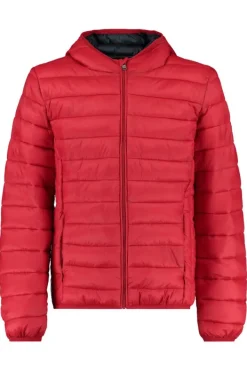 Jassen<America Today Gewatteerde jas capuchon Black|Midnight|Red|Hardgreen