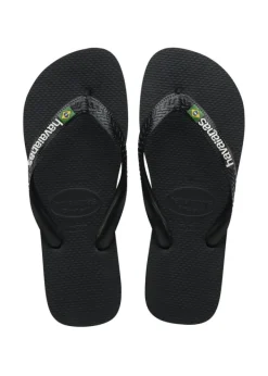 Schoenen<America Today Havaianas Brasil Logo Black