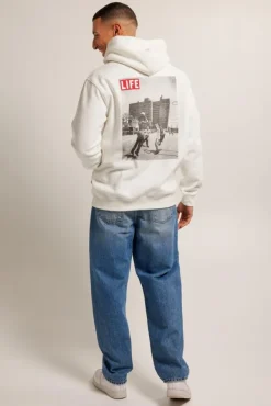 Truien & Vesten|Sweaters & hoodies<America Today Hoodie Scott Hood Black|Offwhite