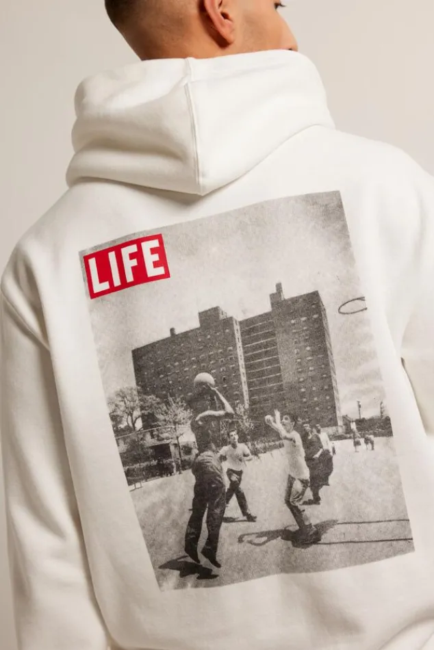 Truien & Vesten|Sweaters & hoodies<America Today Hoodie Scott Hood Black|Offwhite