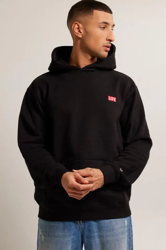 Truien & Vesten|Sweaters & hoodies<America Today Hoodie Scott Hood Black|Offwhite