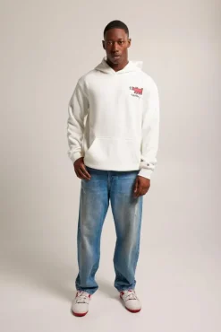 Truien & Vesten|Sweaters & hoodies<America Today Hoodie Sly Offwhite