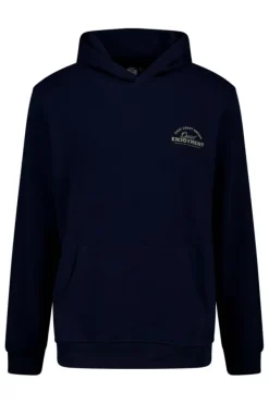 Truien & Vesten|Sweaters & hoodies<America Today Hoodie Soren hood Lightgreymelange|Darkblue