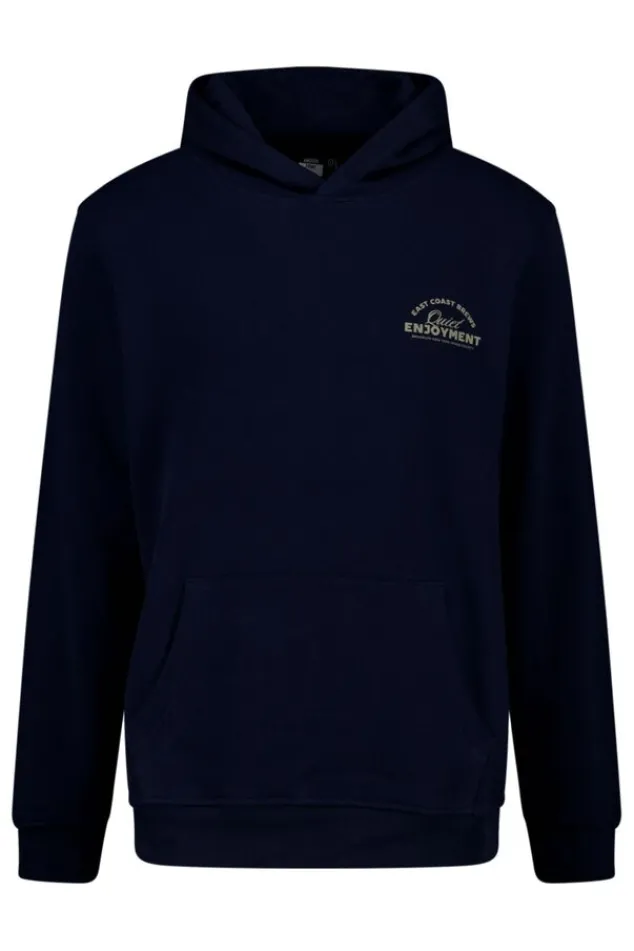 Truien & Vesten|Sweaters & hoodies<America Today Hoodie Soren hood Lightgreymelange|Darkblue