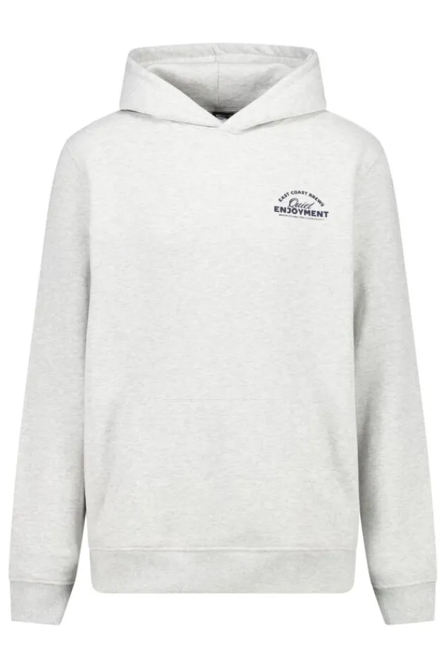 Truien & Vesten|Sweaters & hoodies<America Today Hoodie Soren hood Lightgreymelange|Darkblue