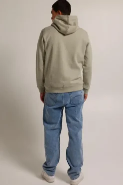 Truien & Vesten|Sweaters & hoodies<America Today Hoodie Spence hood Washedblue|Seagreen