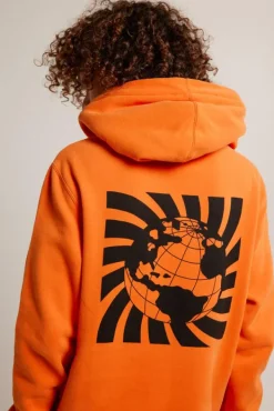 Truien & Vesten|Sweaters & hoodies<America Today Hoodie Stern hood JR Orange