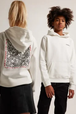 Truien & Vesten<America Today Hoodie Stuart hood JR Offwhite