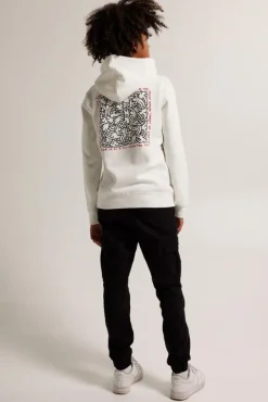 Truien & Vesten<America Today Hoodie Stuart hood JR Offwhite