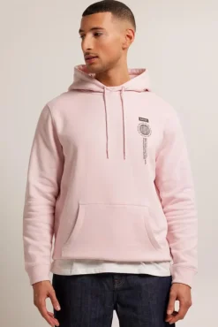 Sweaters & hoodies|Truien & Vesten<America Today Hoodie Sylver hood Lightpink