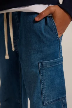 Jeans<America Today Jeans Dylan JR Denimblue